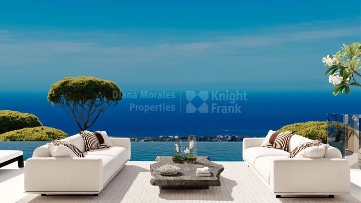 Design villa with far reaching views - Villa for sale in Real de La Quinta, Benahavis