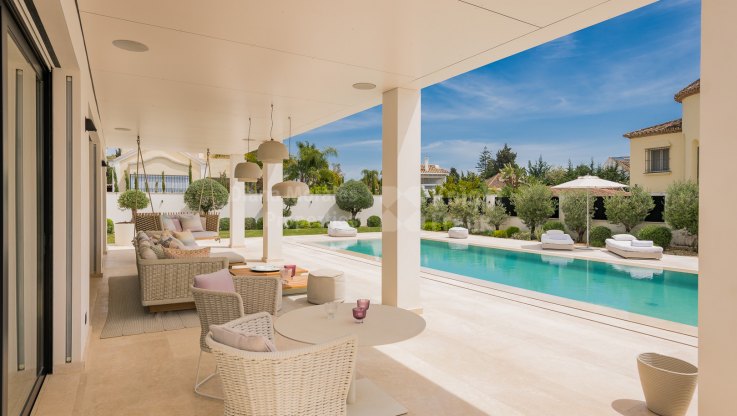 Villa in Casablanca, Golden Mile - Villa for rent in Casablanca, Marbella Golden Mile