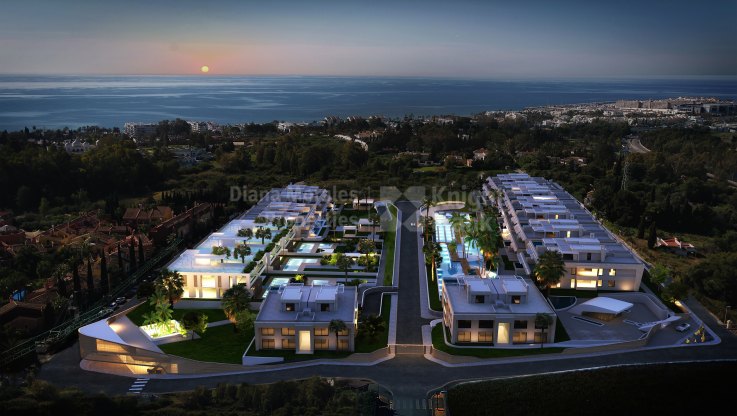 Duplex-Penthouse an der Goldenen Meile in Marbella mit privatem Pool - Zweistöckiges Penthouse zum Verkauf in Marbella Goldene Meile