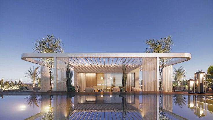 Duplex-Penthouse an der Goldenen Meile in Marbella mit privatem Pool - Zweistöckiges Penthouse zum Verkauf in Marbella Goldene Meile