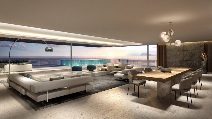 Spectacular state of the art penthouse on the beach - Duplex Penthouse for sale in Estepona