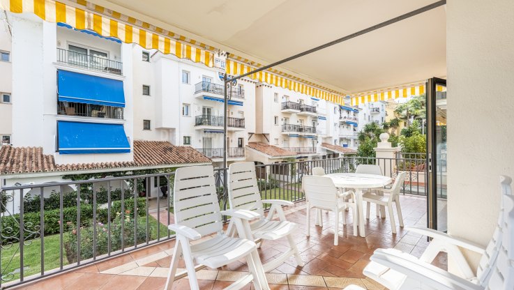 Appartement d'une chambre dans un complexe proche de la plage - Appartement à vendre à Andalucia del Mar, Marbella - Puerto Banus