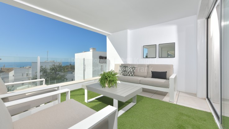 Duplex lumineux avec vues panoramiques - Duplex à vendre à Lomas de los Monteros, Marbella Est
