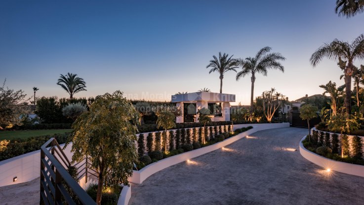 Casa de estilo contemporáneo en alquiler - Villa en alquiler en Sierra Blanca, Marbella Milla de Oro