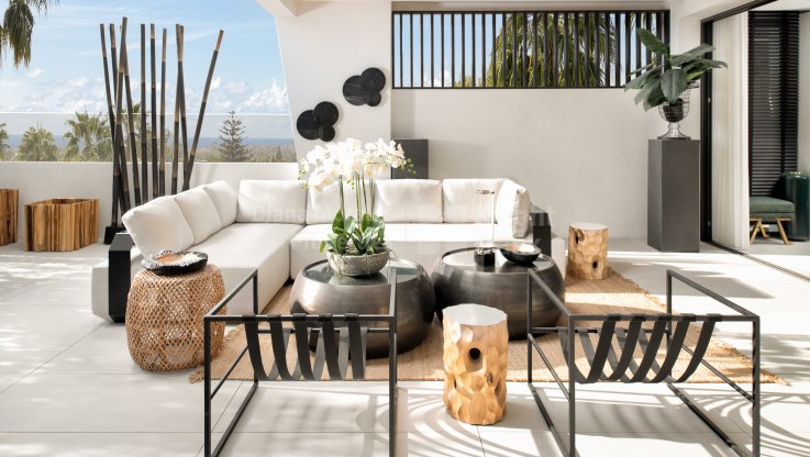 Duplex-Wohnung an der Goldenen Meile von Marbella - Doppelhaus zum Verkauf in Marbella Goldene Meile