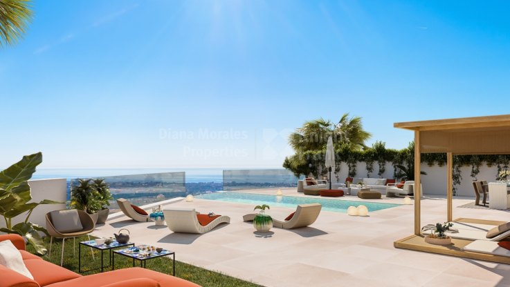 Las Colinas de Marbella, Villa with panoramic view