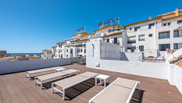 Duplex penthouse avec vue sur la mer à Puerto Banús - Penthouse duplex à vendre à Marbella - Puerto Banus