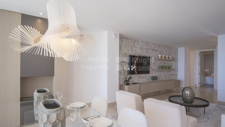 Nice frontline beach apartment - Apartment for sale in Estepona Playa, Estepona