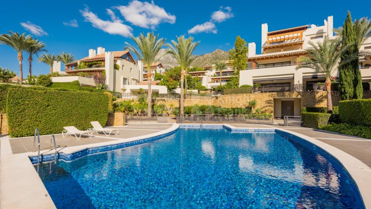 Fantastische Wohnung in Cascada de Camojan - Erdgeschosswohnung zum Verkauf in Imara, Marbella Goldene Meile