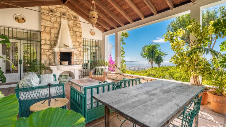 Villa en las colinas de Marbella - Villa en venta en La Montua, Marbella ciudad