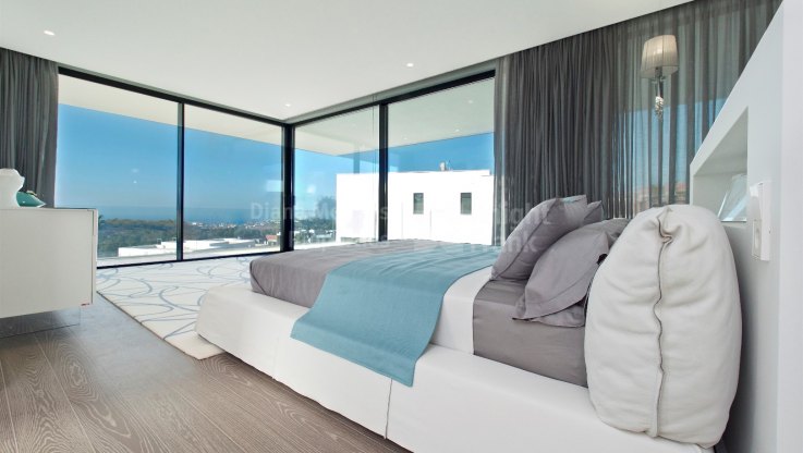 Brandneues Haus für modernes Design - Villa zum Verkauf in La Alqueria, Benahavis