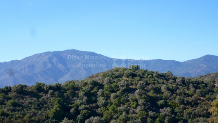 Plot with sea and mountain views next to Estepona town - Plot for sale in Selwo, Estepona