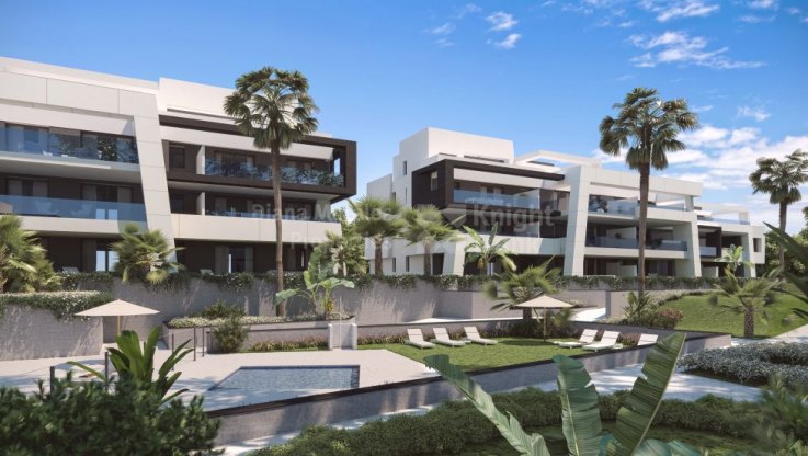 First floor apartment with views under construction - Apartment for sale in Selwo, Estepona