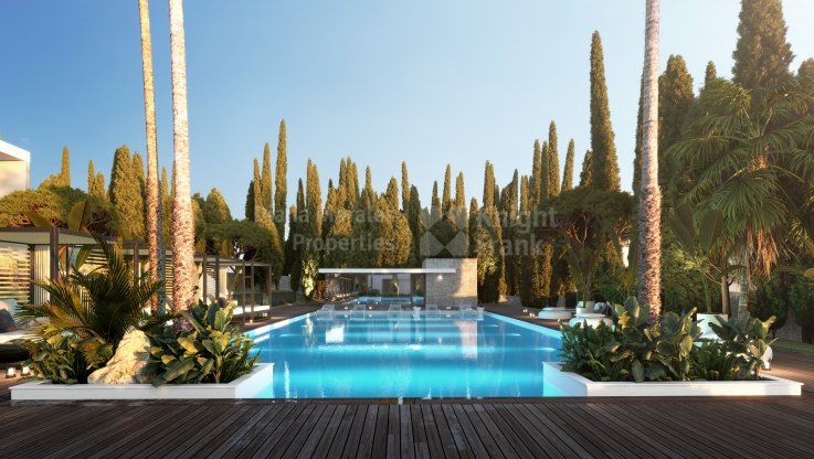 Le Blanc, Le Blanc, golden Mile gated complex of 22 semi-detached villas in Sierra Blanca