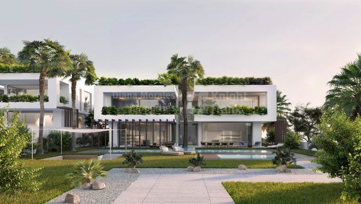 Duplex penthouse on the Golden Mile in Marbella with private pool - Duplex Penthouse for sale in Marbella Golden Mile