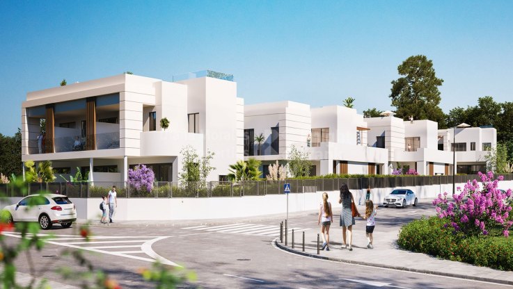 Cancelada, 3 and 4 bedroom townhouses with modern design