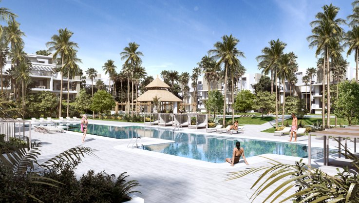 Appartement dans un complexe sur le nouveau Golden Mile, Estepona - Appartement à vendre à New Golden Mile, Estepona