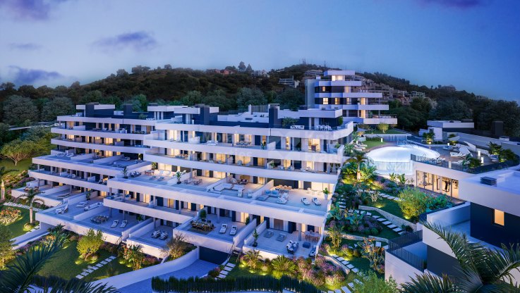 Flat in modern complex with views - Apartment for sale in Los Altos de los Monteros, Marbella East
