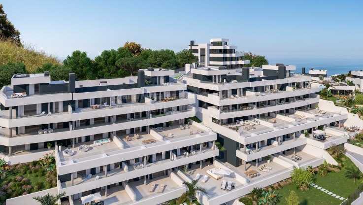 Apartamento en planta baja en complejo moderno - Apartamento Planta Baja en venta en Los Altos de los Monteros, Marbella Este