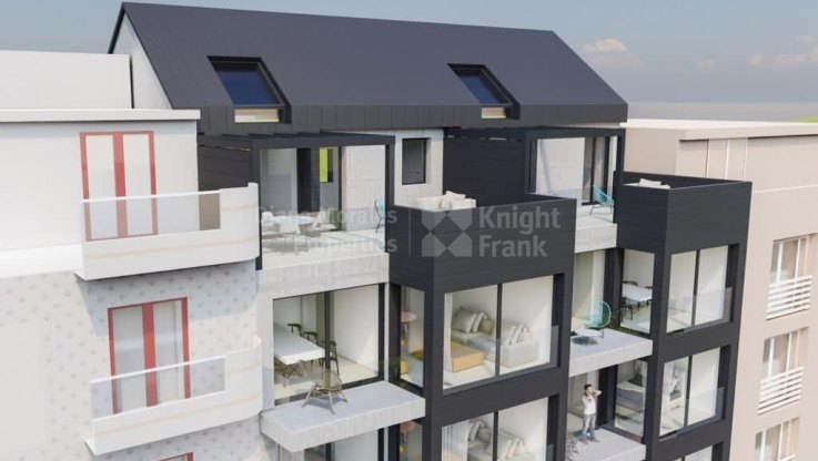Apartamento de dos dormitorios frente al mar - Apartamento en venta en Estepona