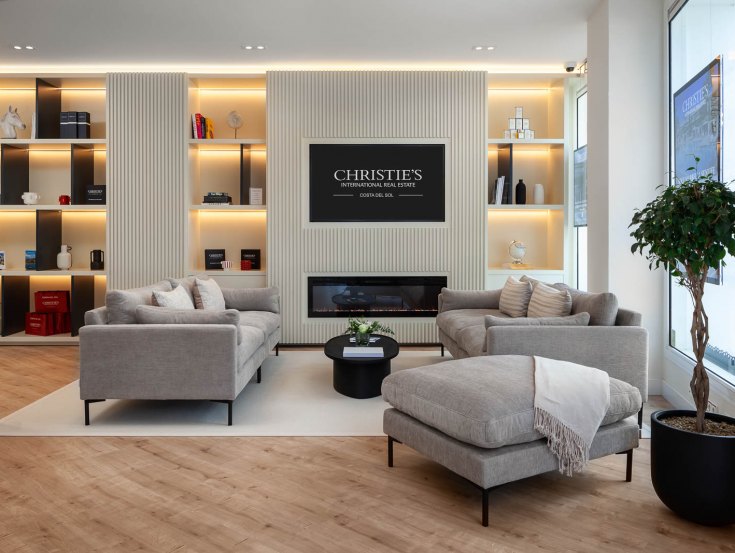 Interior view of the Christie’s International Real Estate Costa del Sol office in Marbella