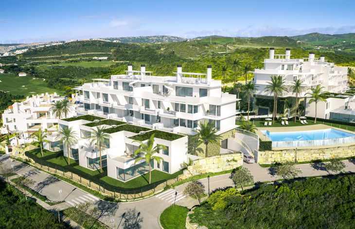 Amazing development of apartments and townhouses in Casares