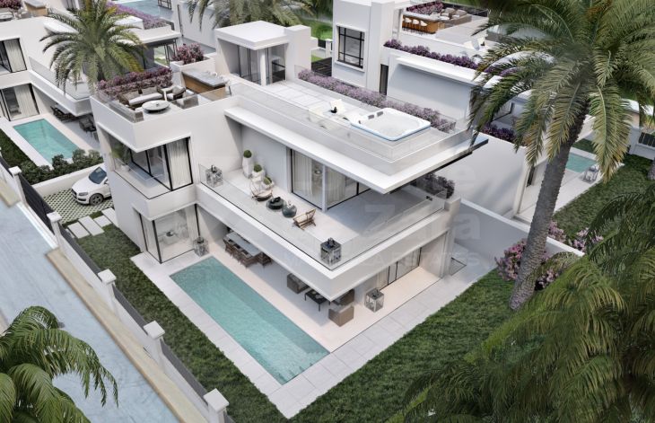 Luxury villas in Río Verde Playa, Marbella