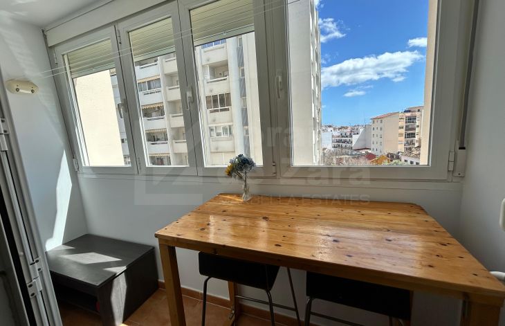 Estudio con terraza en el centro de Marbella