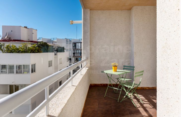 Apartamento de 1 dormitorio completamente reformado junto a la playa en Marbella centro