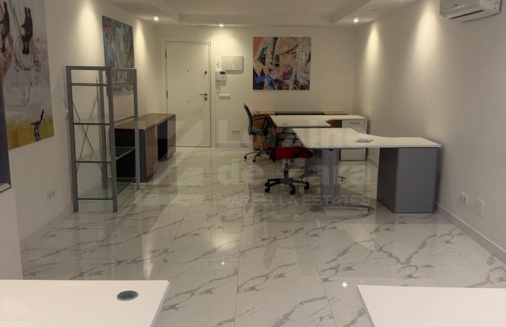 Excellent open-plan office for rent in the very center of Marbella