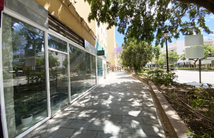 Spacious unfinished commercial premises in the center of Marbella