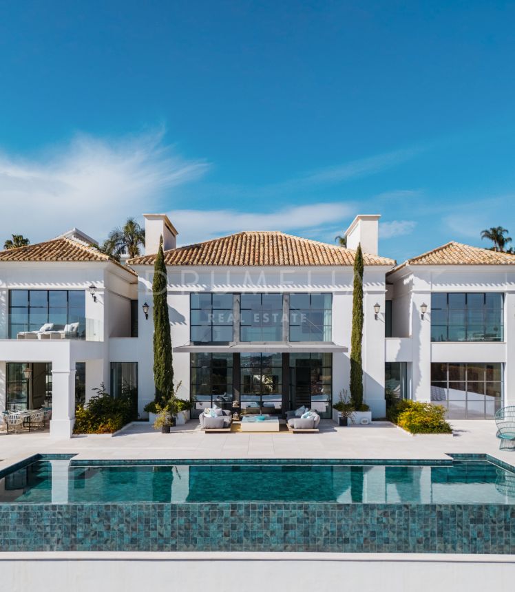 Villa Jasmine - элитная вилла на первой линии гольфа, Los Flamingos Golf Resort Benahavis