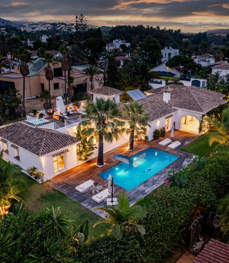 Villa Caribe - Encantadora y acogedora villa de lujo cerca del mar Mediterráneo en Marbesa, Marbella Este