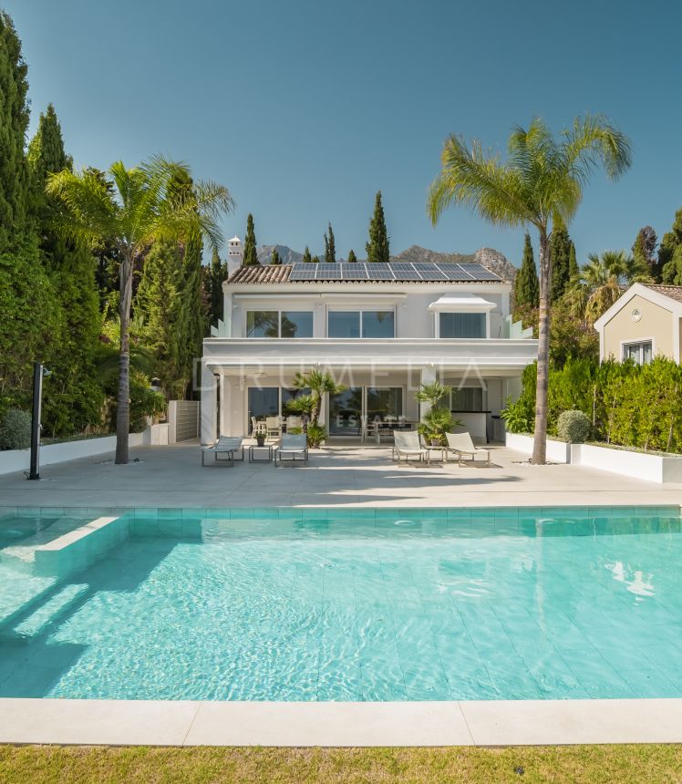Beautiful renovated luxury modern villa with stunning sea view, Sierra Blanca,Marbella's Golden Mile
