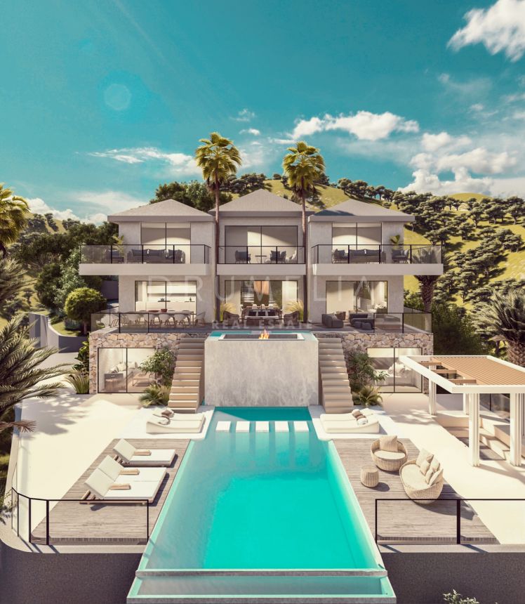 Brand-new beautiful modern luxury project villa in Monte Mayor, Benahavis