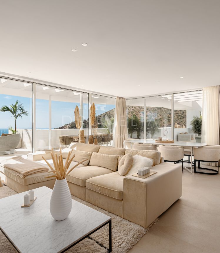 YOZORA VIEW - Yozora View - Modernes Duplex-Penthouse mit atemberaubendem Panoramablick für luxuriösen Lebensstil in Palo Alto, Ojen