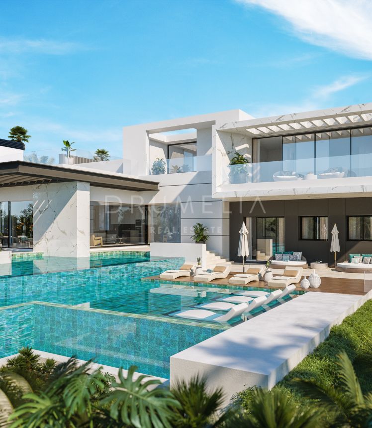 Breath-taking contemporary-style luxury villa with sea views in beautiful El Paraiso, Benahavis