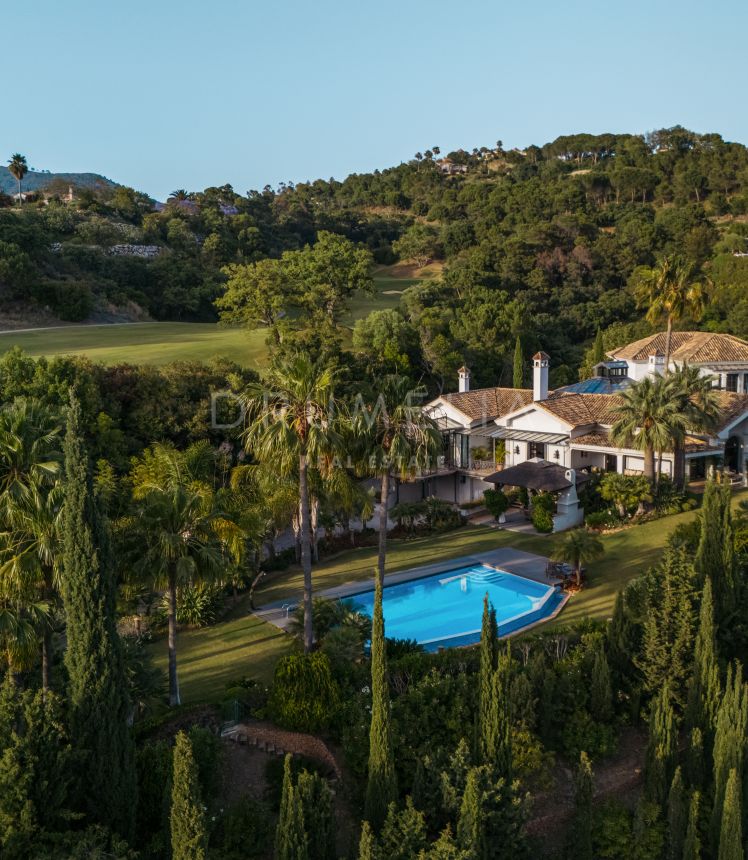 CASA OLIVO - Spektakuläre High-End-Familie große Villa mit herrlichem Blick in hohen La Zagaleta, Benahavis