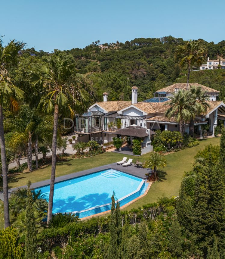 CASA OLIVO - Spektakuläre High-End-Familie große Villa mit herrlichem Blick in hohen La Zagaleta, Benahavis