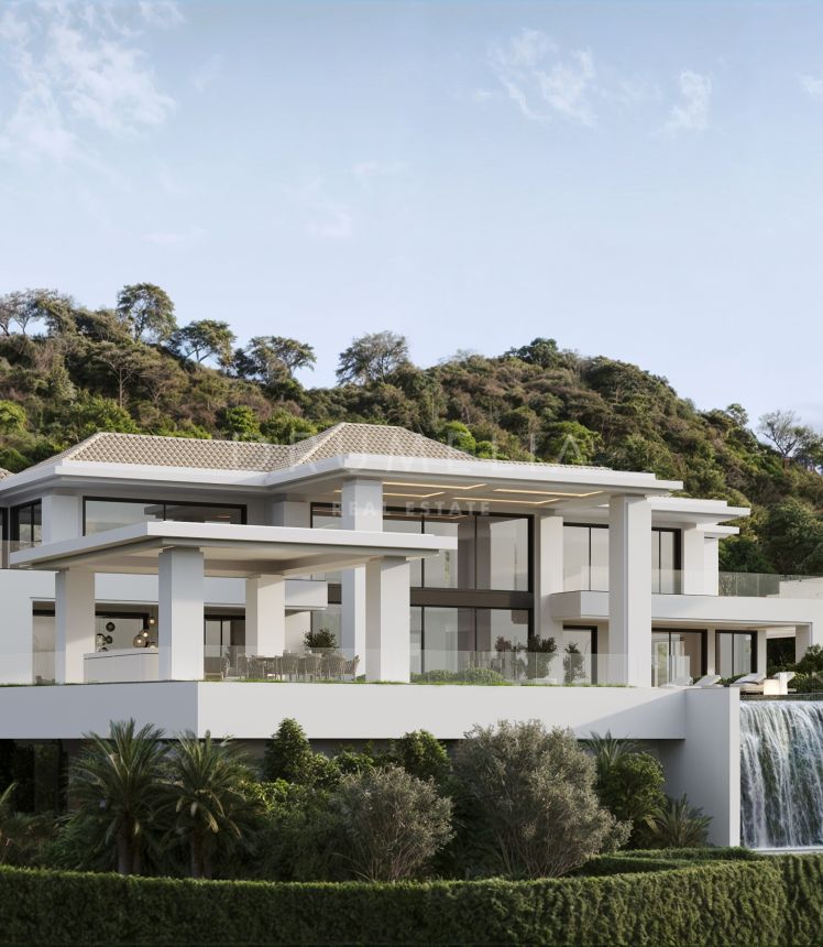 Villa Selini - Außerplanmäßiges Projekt einer Luxusvilla zum Verkauf in La Zagaleta, Benahavis.