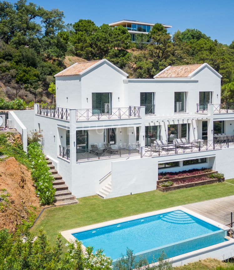 Outstanding Modern High-End House with Sea Views, Monte Mayor, Benahavis