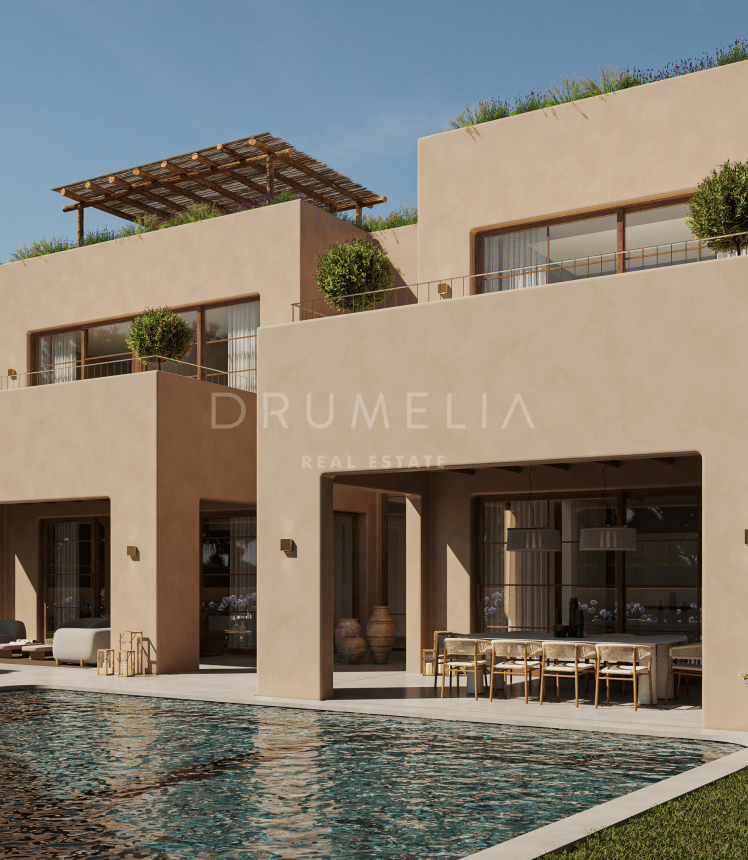 Excepcional plot and bespoke Architecturally unique villa project in Casa Blanca, Marbella