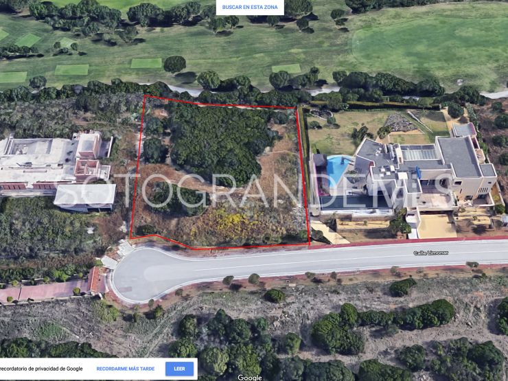 For sale Zona L plot | MarSotogrande