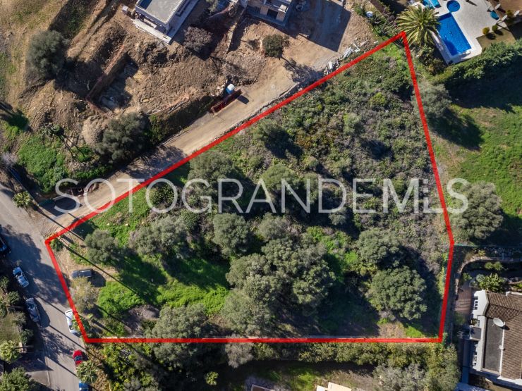 For sale plot in Sotogrande Alto | Consuelo Silva Real Estate