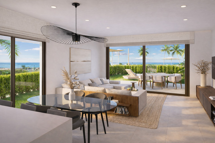 Newbuilt elegant 3-bedroom seafront villas with breathtaking Mediterranean views in El Campello