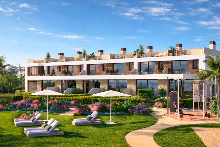 Newbuilt elegant 3-bedroom seafront villas with breathtaking Mediterranean views in El Campello