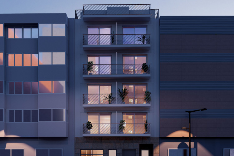 Penthouse with amazing sea views in the center of Villajoyosa