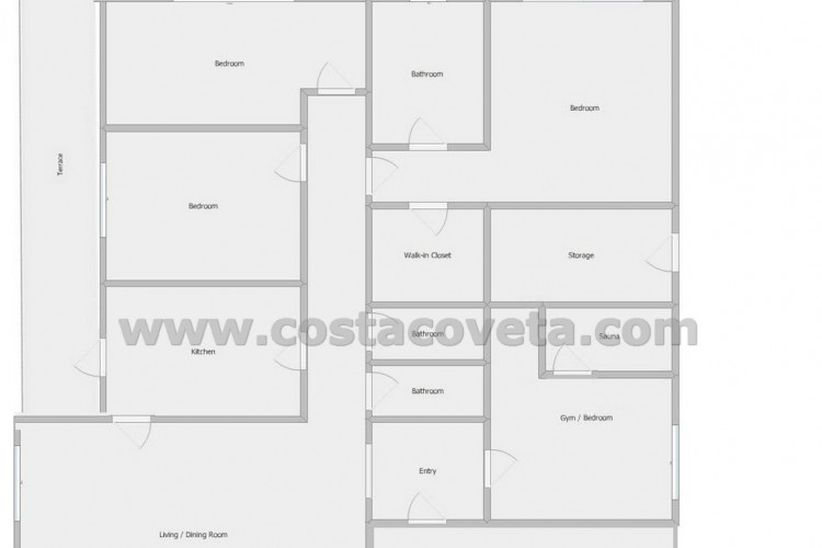 Exclusive Modern Single-Storey Villa in a Peaceful Residential Area of Altea