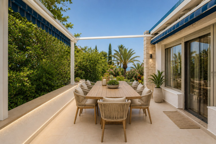 Detached chalet with big garden near the sea