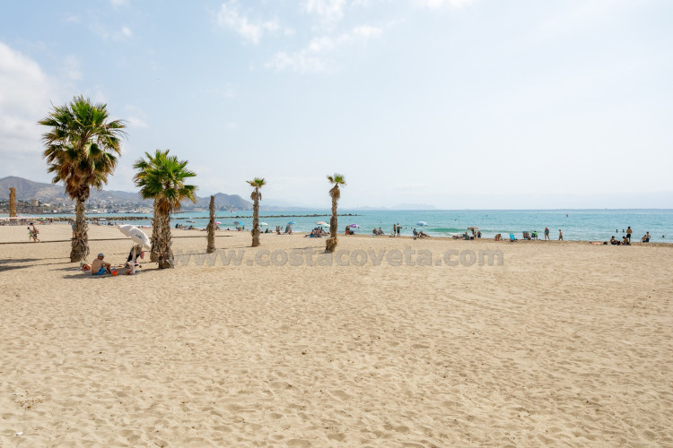 Fantastic beachfront penthouse on the promenade of campello with breathtaking sea views